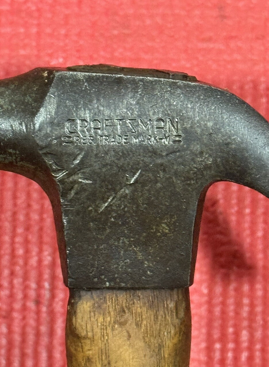 Vintage Craftsman 20 oz Claw Hammer Professional Mechanic W/Og Handle USA