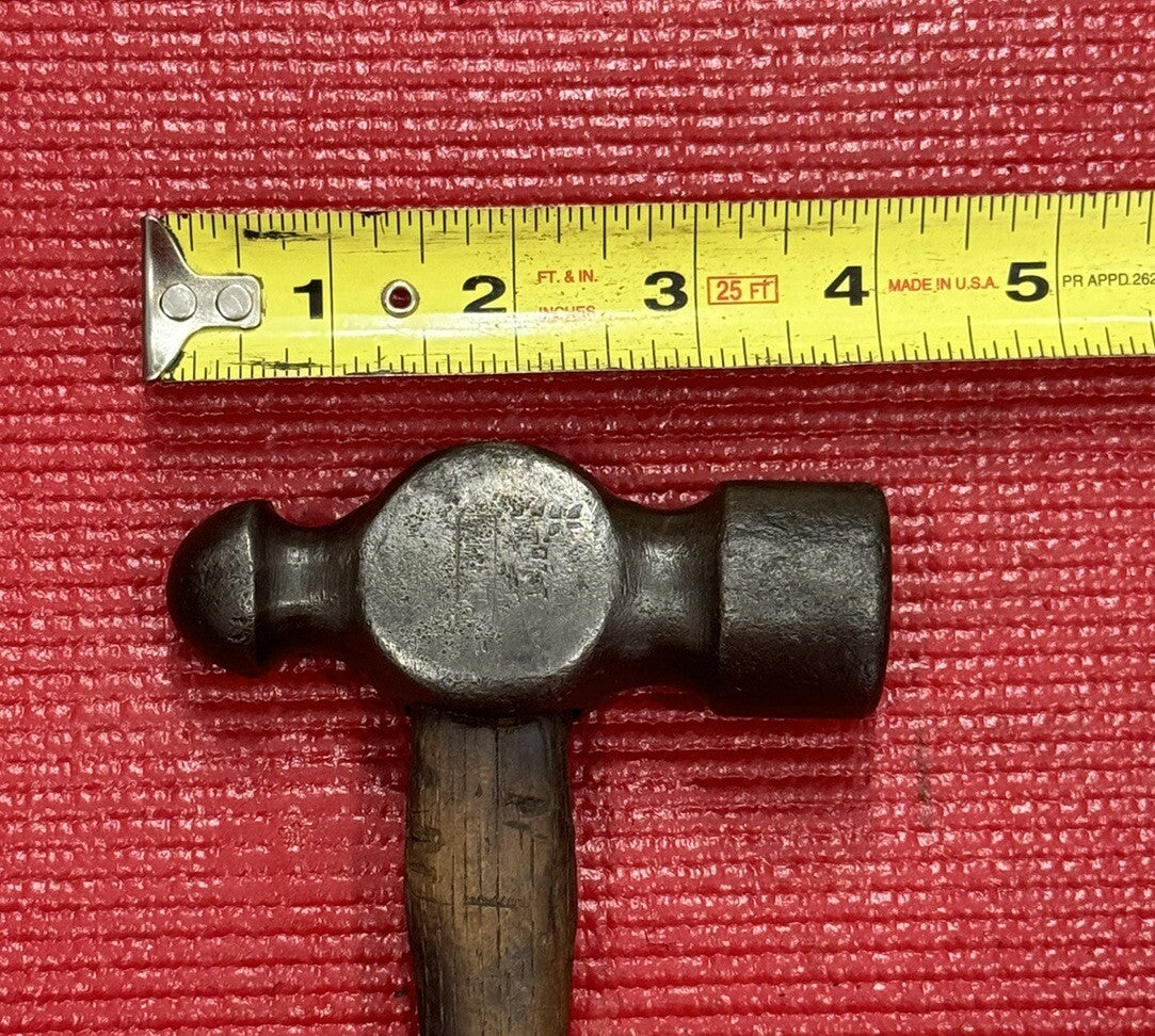 Vintage Plumb 16 OZ 14" long with handle Ball Peen Hammer Made in USA