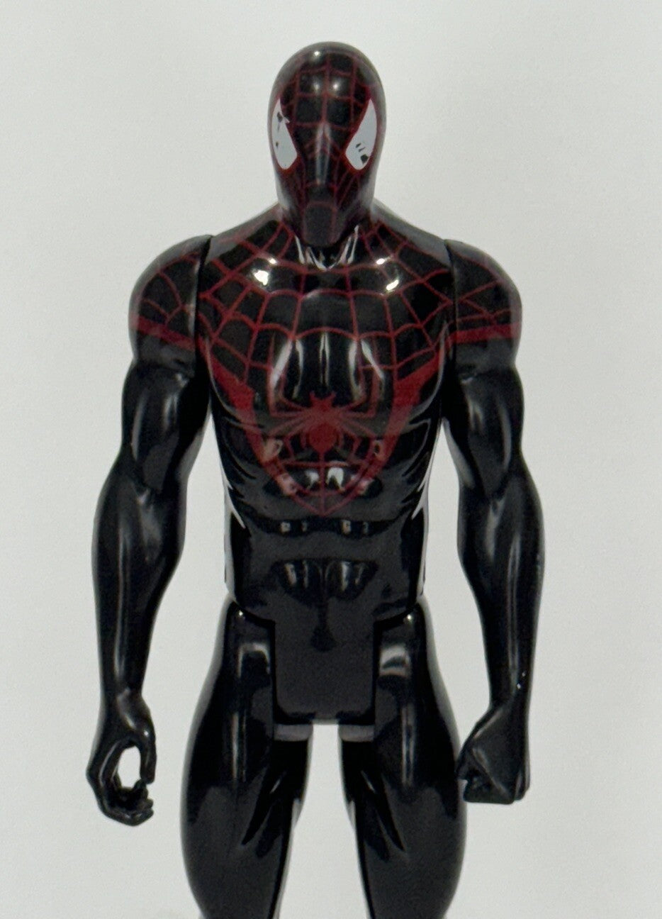 Marvel Titan Figure Hero Series Ultimate SpiderMan Miles Morales 12" Black Suit