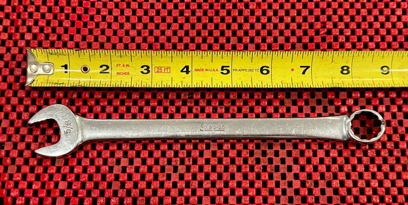 Snap-On Tools OEX20, 5/8, 12 Point Combination Wrench Made In USA N2