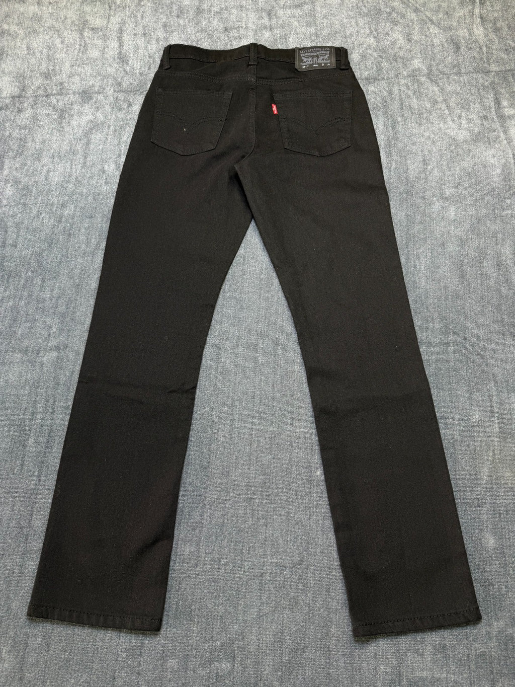 NWT Levi's 511 Performance Slim Fit Jeans Women's 14 Black Dark Wash 5-Pockets