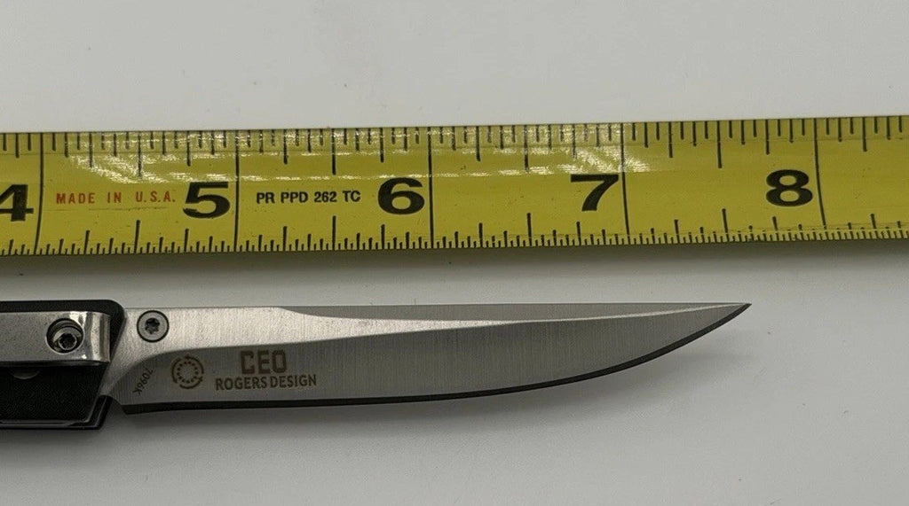 CRKT 7096K CEO Richard Rogers Design EDC Liner Lock Folder Vintage Collectible