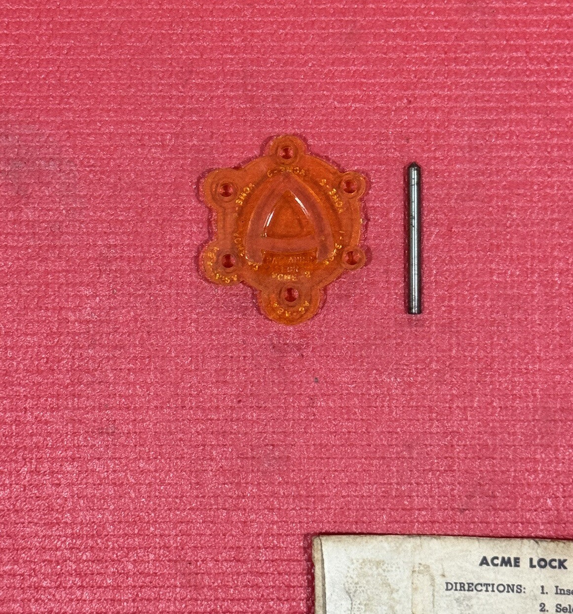 Vintage Acme Industrial Co. Lock Screw Locater Made in USA Rare