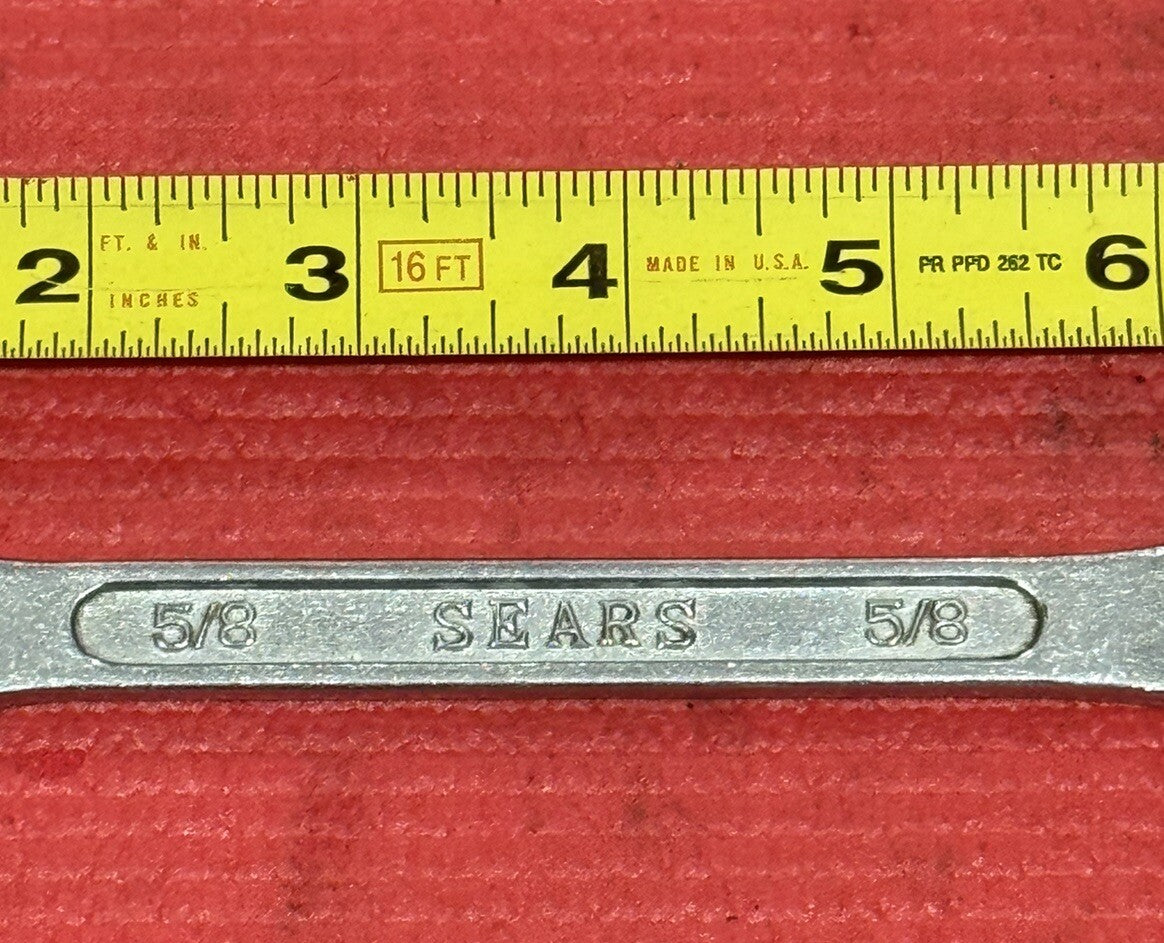 Vintage Sears SAE 5/8" Combination Wrench 12PT Made In Japan