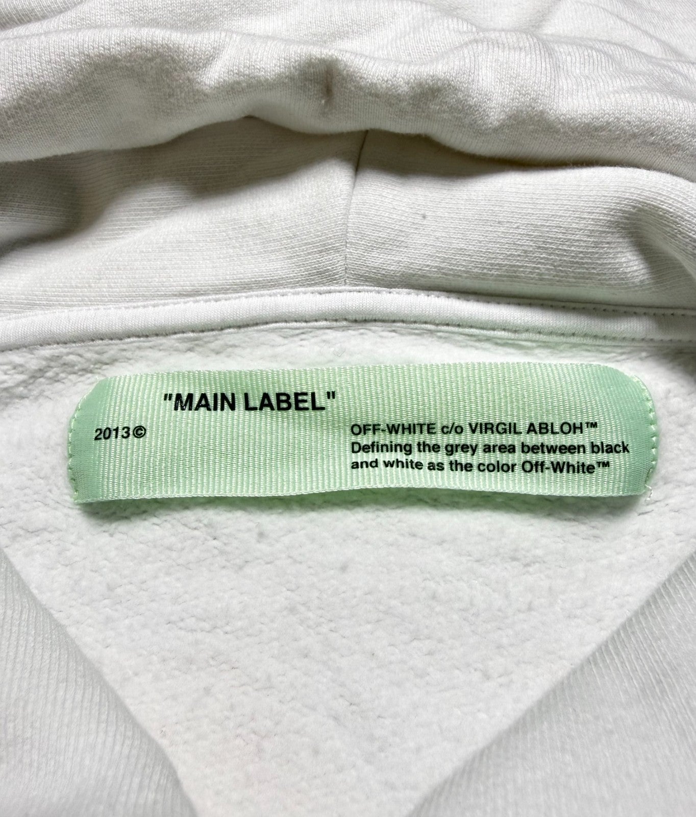 NWT Off-White Seeing Things Marilyn Monroe Hoodie Men's Medium Sweatshirt-Rare
