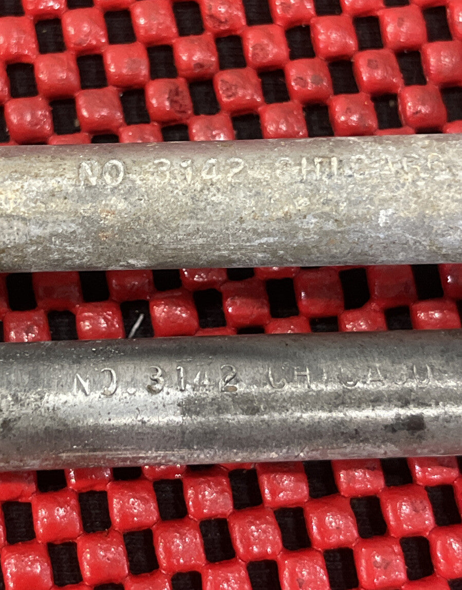 CHICAGO SPECIALITY MFG. CO. 2 Pc lot No.3142 Plumbers specialty USA Plumbing M4