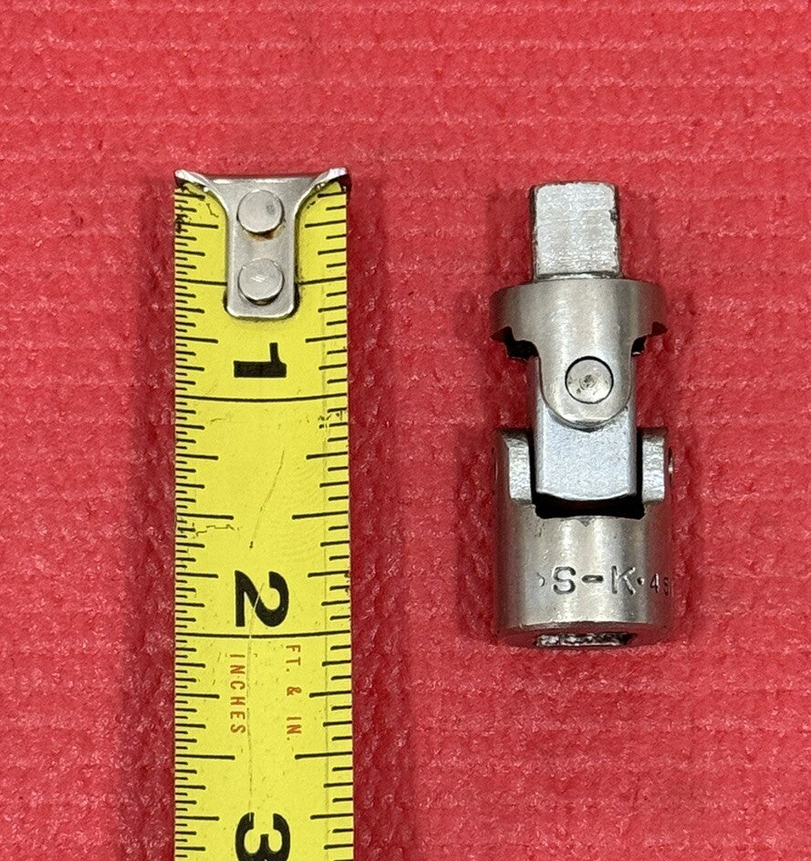 Vintage S-K Tools 45190, 3/8” Drive Chrome Universal Joint Socket Extension USA