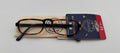 ICU Eyewear Dr. Dean Edell Reading Glasses 1.25 Magnification Brown Frame W/Case