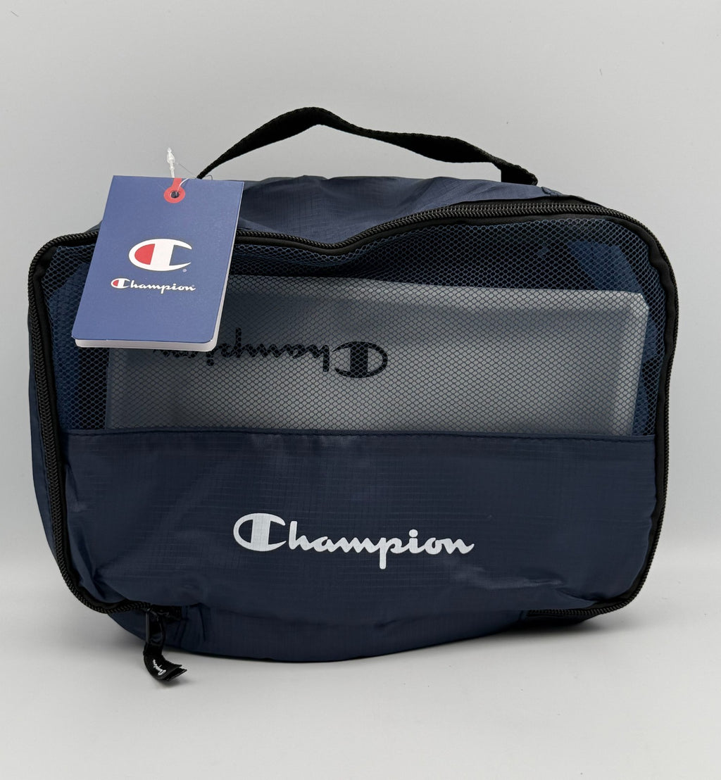 NWT Champion 6-Piece Packing Cube Set Travel Luggage Organizer Pouch Black