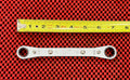 Snap-On Tools R1618 Double Box End Ratcheting Wrench 1/2” x 9/16” 12PT USA