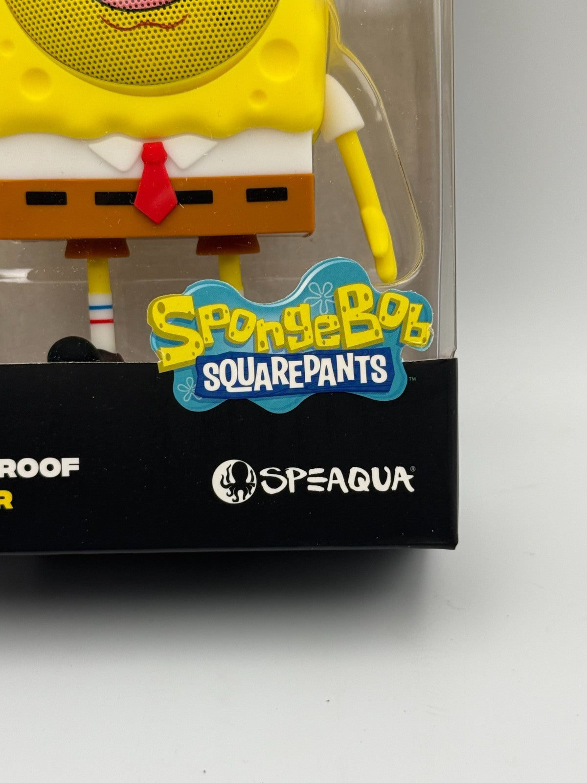 NEW Nickelodeon Speaqua SpongeBob SquarePants 100% Waterproof Bluetooth Speaker