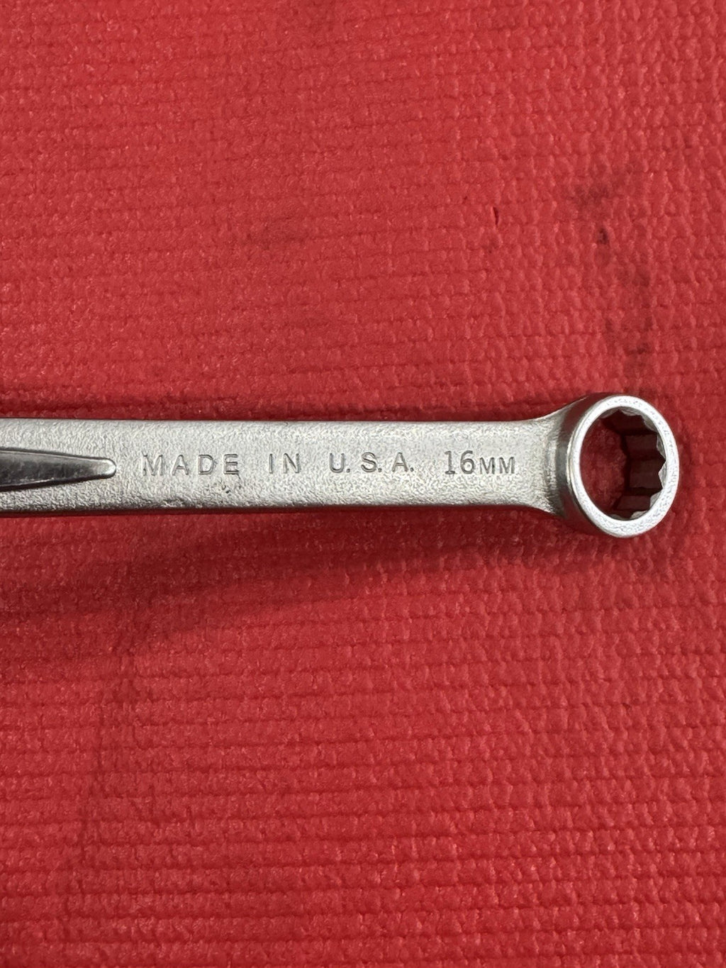 Vintage Easco Tools 63-616  16 mm Combination Wrench Made In USA NEW