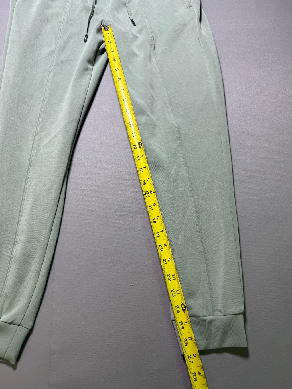 NWT Member's Mark Sandwash Jogger Pants Women's Small Sage Green Elastic Waist