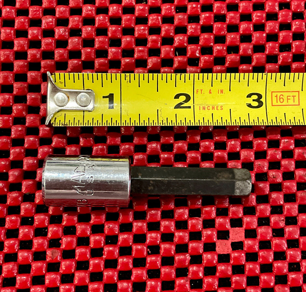 Mac Tools X126D 3/8" Drive Hex Bit Socket, 3/8” Made In USA M4