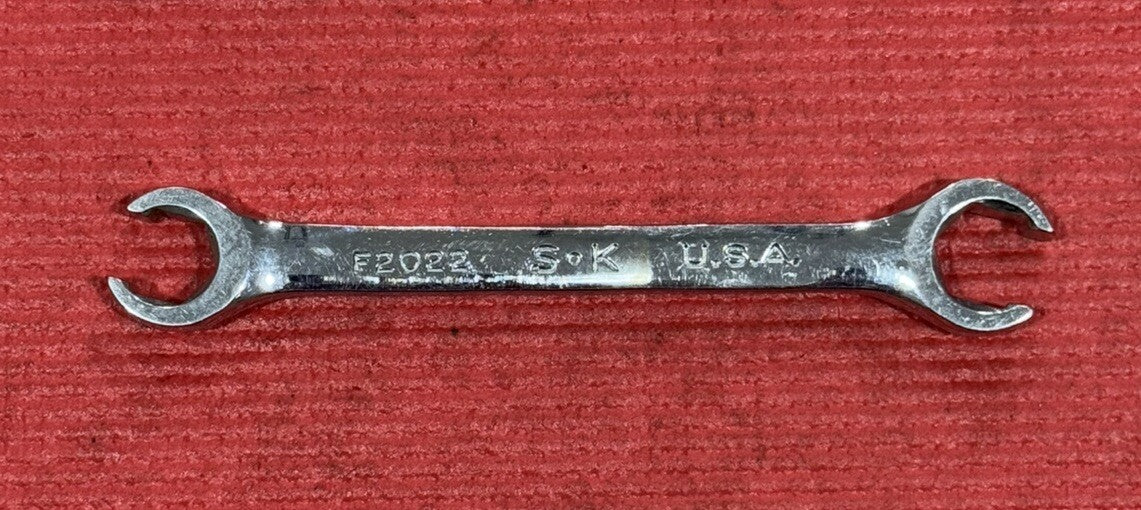 S-K Tools F2022 FLARE NUT LINE WRENCH 6 POINT 5/8" X 11/16" Made in USA SK Tools
