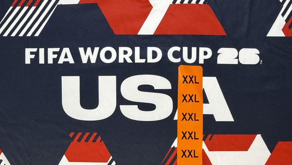 2026 FIFA World Cup USA Soccer Jersey XXL Home Version Hexagon Shirt Official