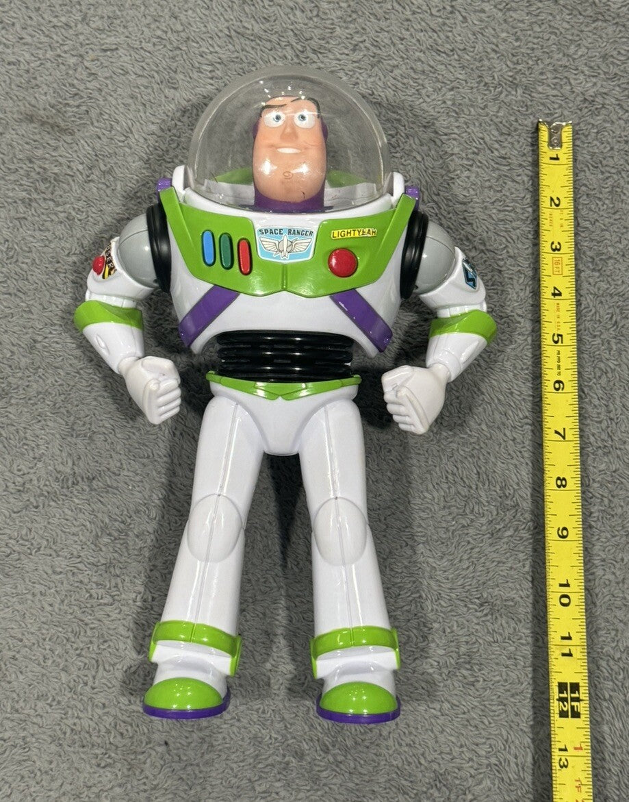 Buzz Lightyear 12" Thinkway Toys  Action Figure Disney Pixar Toy Story Talking