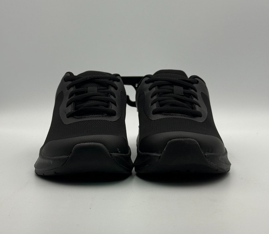 New Athletic Works Sneakers Women's 6 Black Mesh Lace Up Low Top Running Shoes