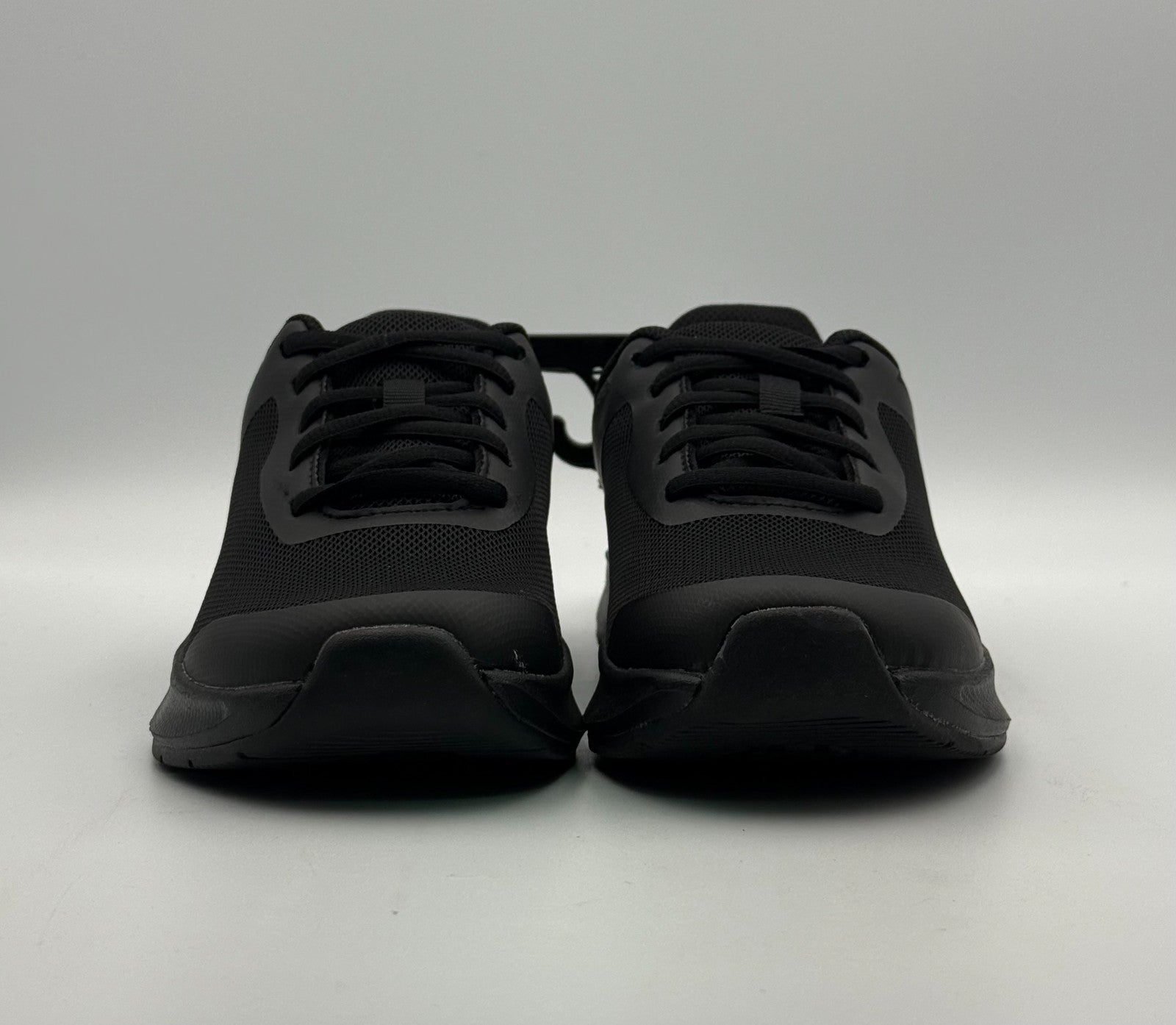 New Athletic Works Sneakers Women's 6 Black Mesh Lace Up Low Top Running Shoes