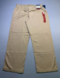 Gap Relaxed Fit Straight Leg Easy Twill Pant Women's XL Beige Flat Front Preppy