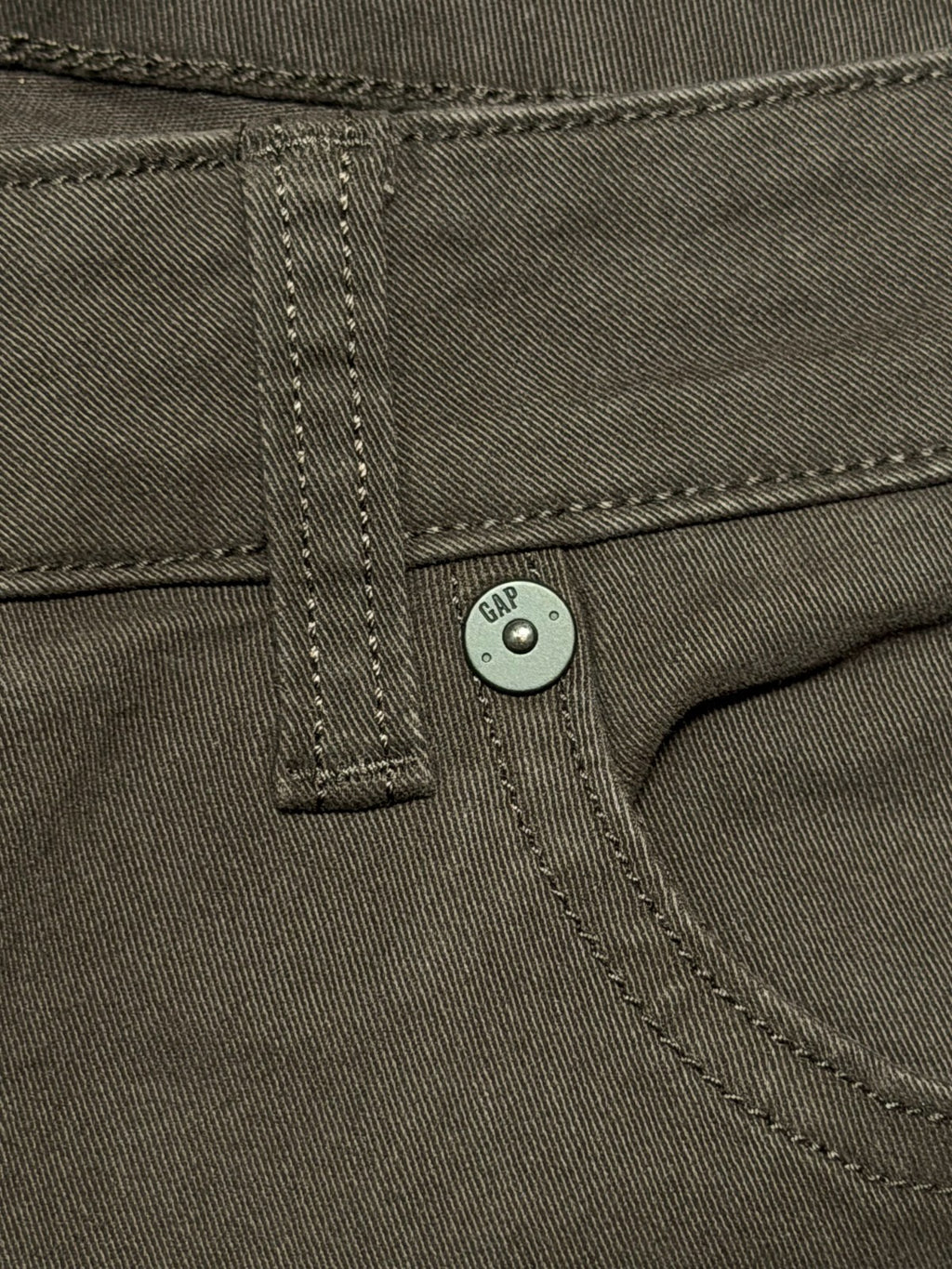 NWT Gap Slim Fit Stretch Twill Pants Men's 40x30 5-Pockets Brown Zip-Fly Classic
