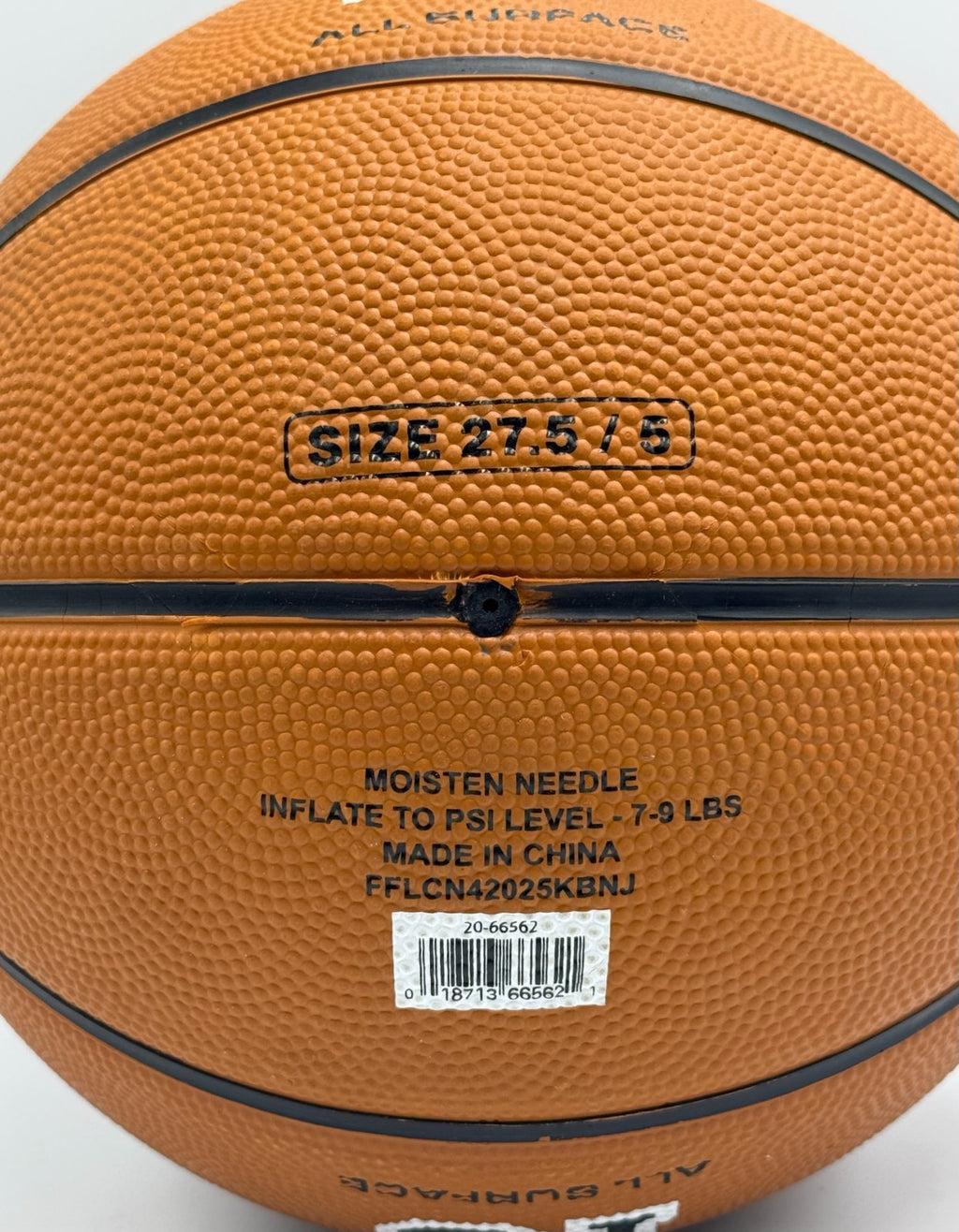 New Champion Downtown Basketball Classic Brown Indoor Outdoor - Size 27.5" 5