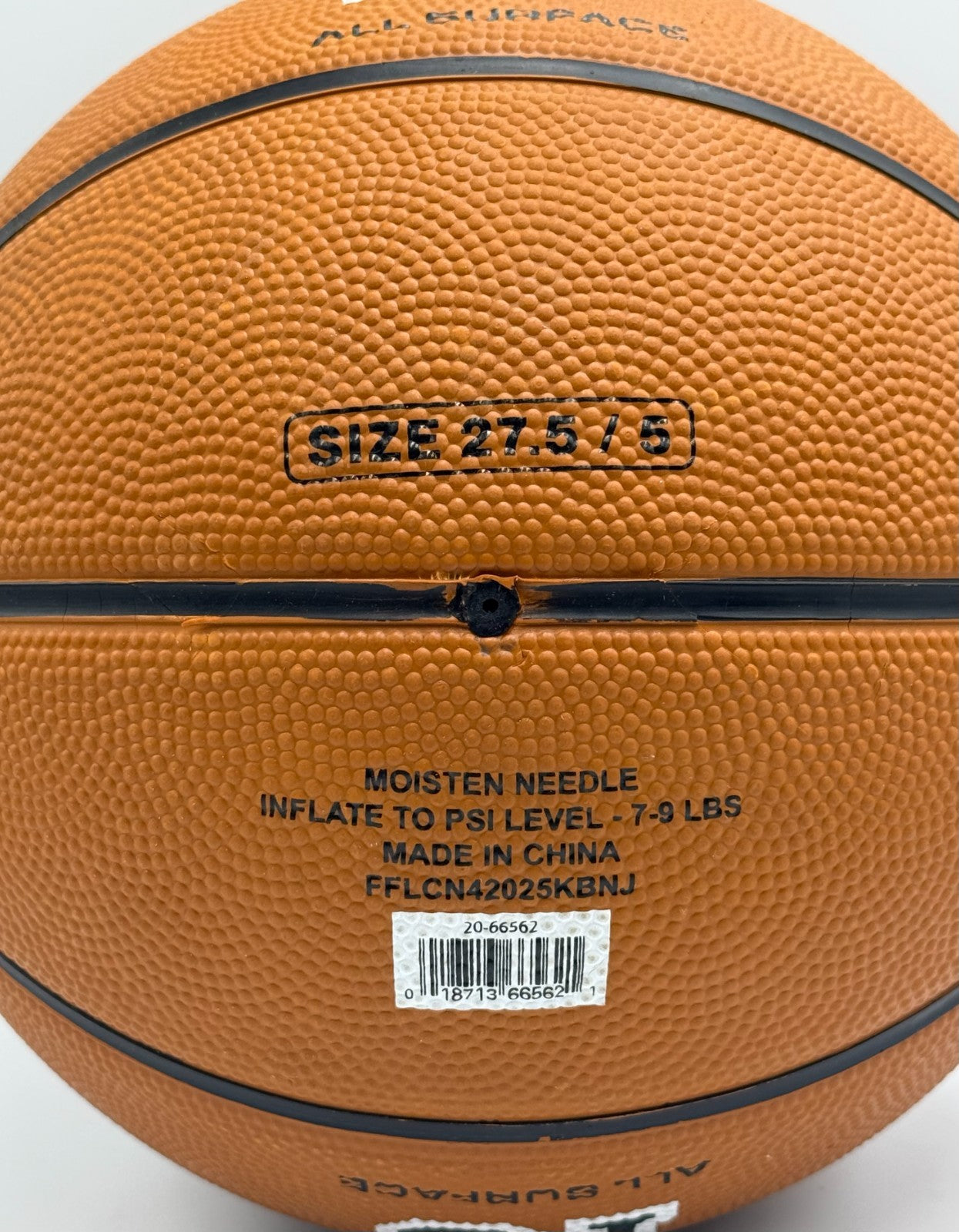 New Champion Downtown Basketball Classic Brown Indoor Outdoor - Size 27.5" 5
