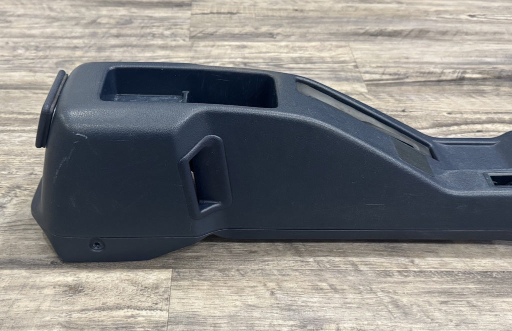 1991 TOYOTA COROLLA WAGON OEM CENTER CONSOLE & GEAR SHIFT BEZEL BLUE VERY RARE