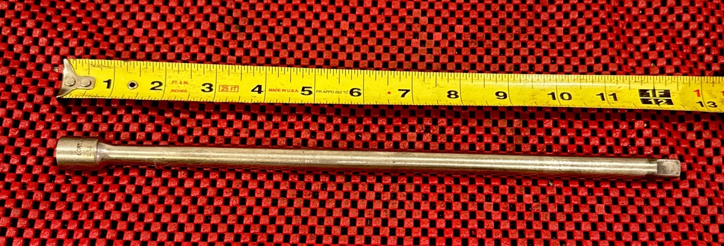 Cornwell Tools E 2 12  3/8”drive Extension 12”long Made in USA M7