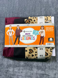 NWT Member's Mark My Favorite Leggings Girls 4/5 Multicolor Preppy - 3-Pack