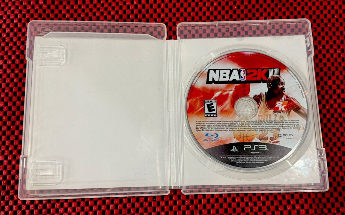 NBA 2K11 Sony PlayStation 3 PS3 Michael Jordan Tested & Working N3