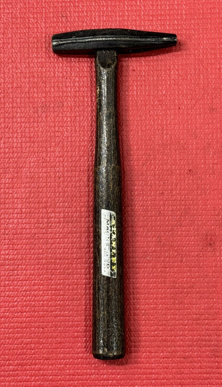 Vintage Stanley Magnetized 5oz. Tack Upholstery Hammer Made in USA