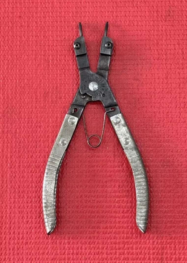 Vintage K-D TOOLS No. 445 Snap Ring Plier 2 Pc Set Made in USA