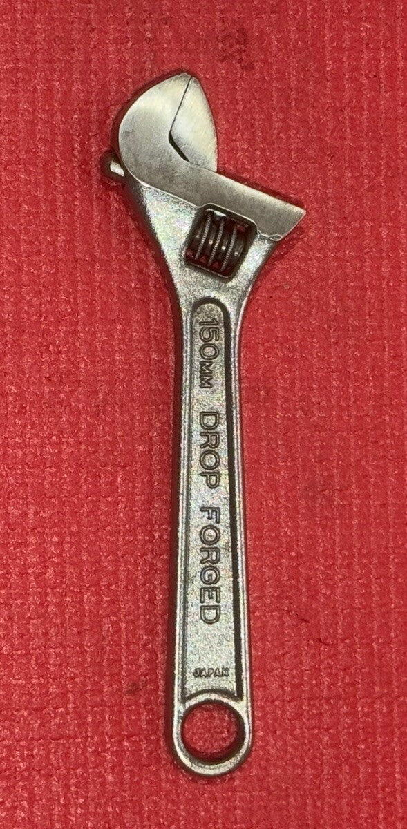 Vintage STANLEY 87-366  6" ADJUSTABLE WRENCH  Crescent Wrench Japan Nice!