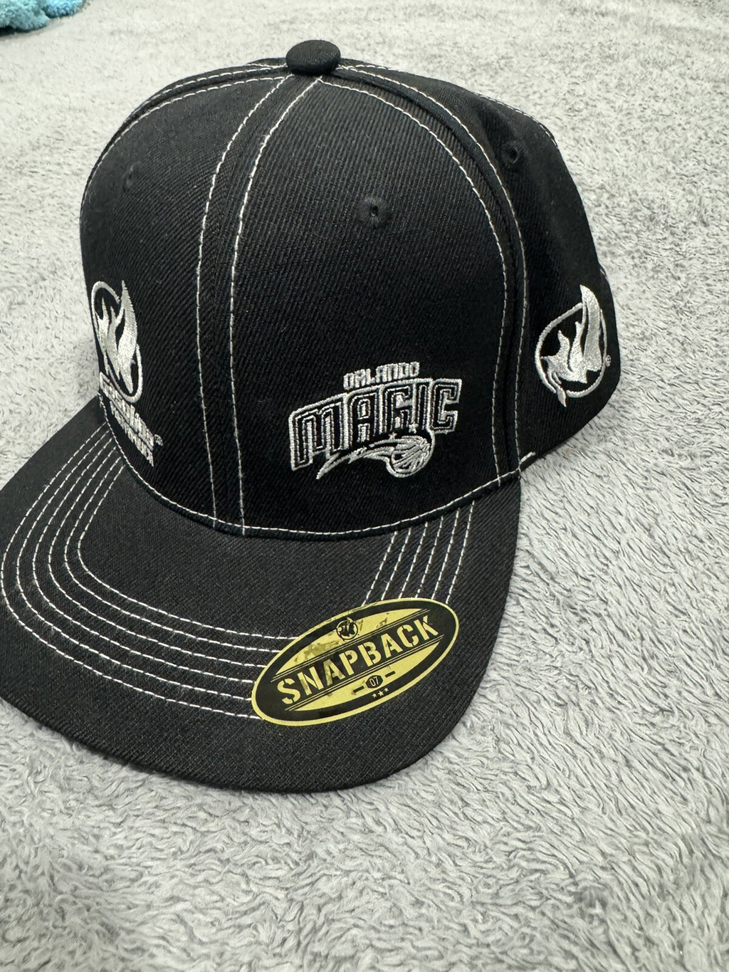 RARE Vintage Orlando Magic Gasolina Party in a Pouch Cap Adjustable Snapback hat