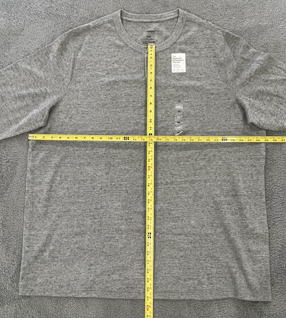 NEW Sonoma Mens Big & Tall Super Soft Modern Crewneck 3 button Sweater Size 3XB