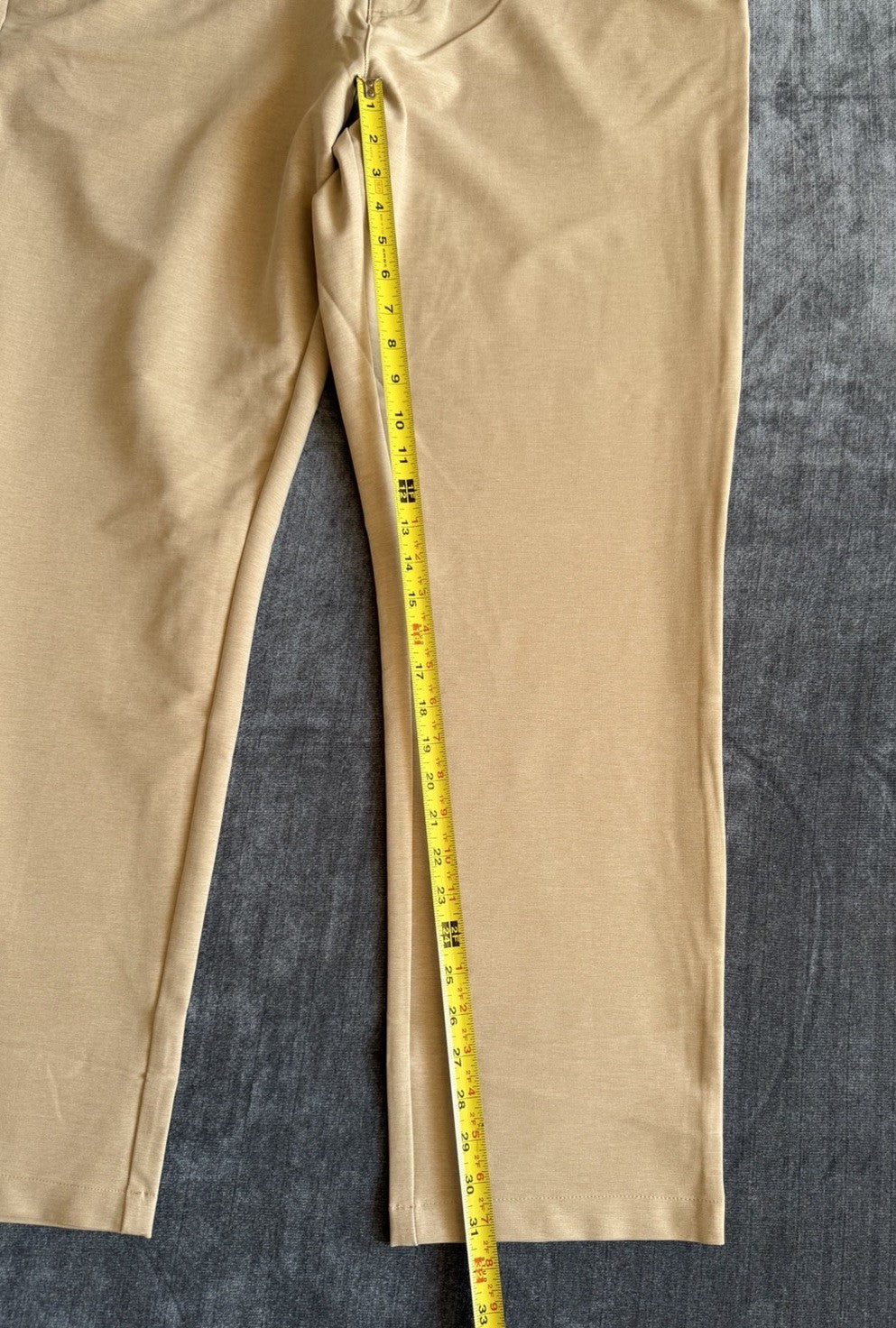 Callaway Opti-Dri Stretch Golf Pants Chinchilla Beige Mens 40x32 Performance NWT