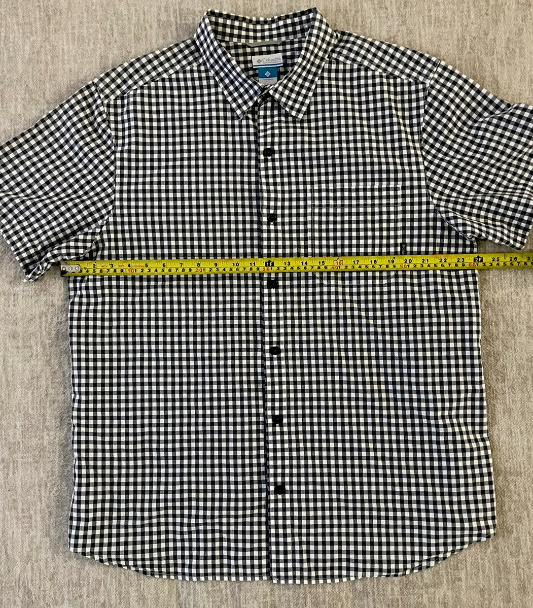 Columbia 69724 short sleeve button down casual shirt Size XL Extra Large - B1