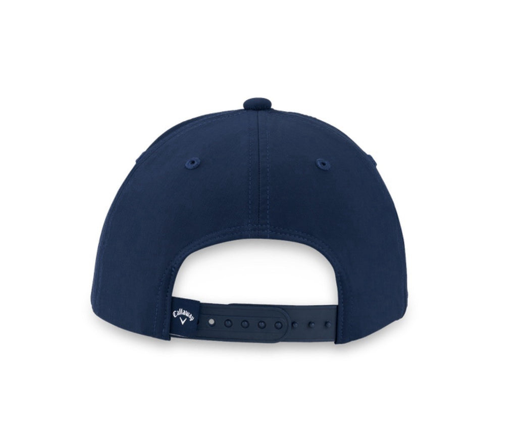 Callaway Bogey Free Golf Rope Cap Performance Navy Blue Adjustable Snapback Hat