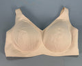 NWT Comfelie Seamless Wireless Highly flexible Everyday Bra Women's 2XL Beige
