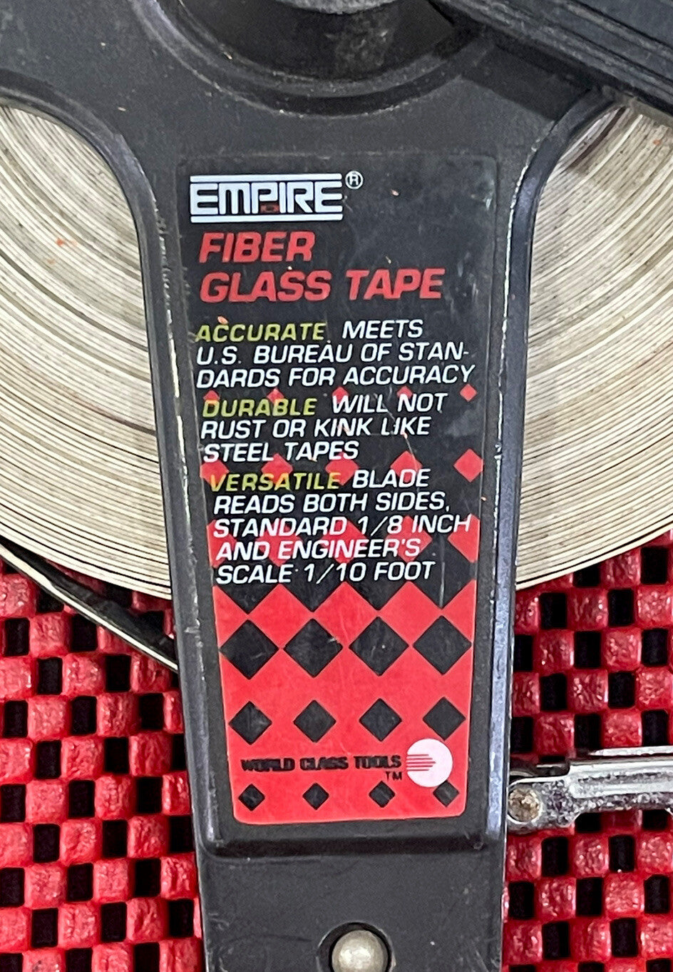 Empire Fiber Glass Measuring Tape 100 Feet Model 6799  N2