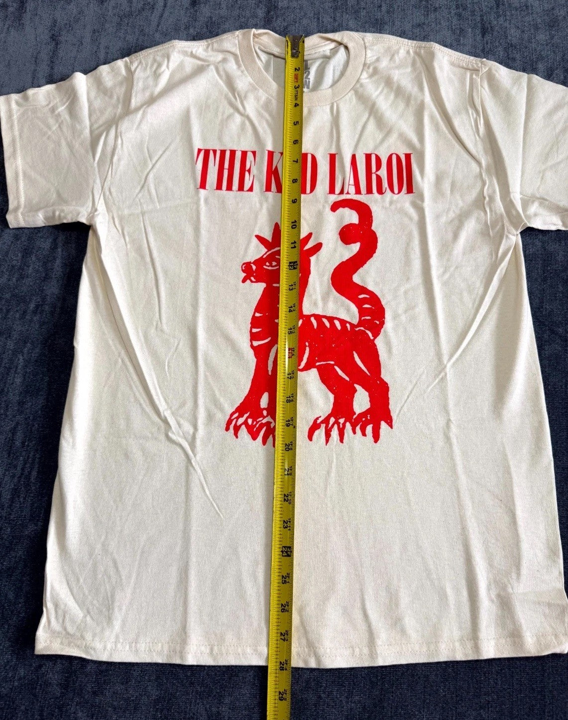 TKL 2022 EOWT Sketch T-Shirt Unisex Medium Ivory Graphic Print Short Sleeve