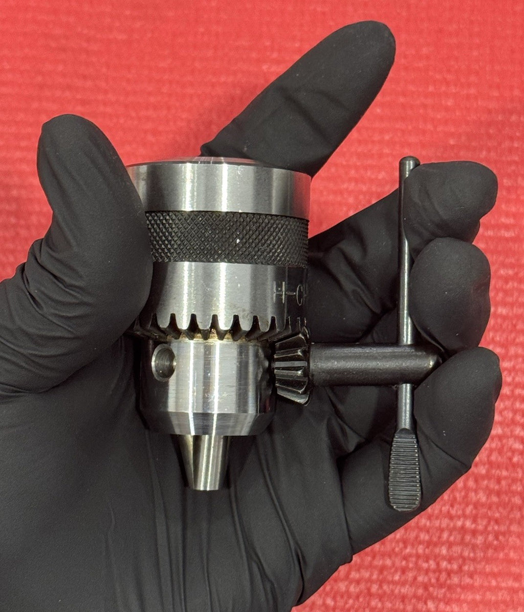 H-Chau NEW JT-33 1/2” Drill Chuck 13MM JT-33 Taper With Chuck Key