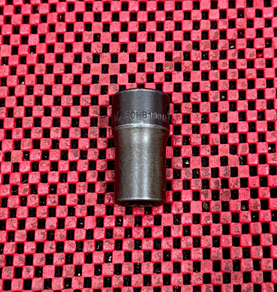 SNAP ON  SDHB180  1/2" Drive 12-Pt. SAE 9/16" Semi Deep Impact Socket  USA