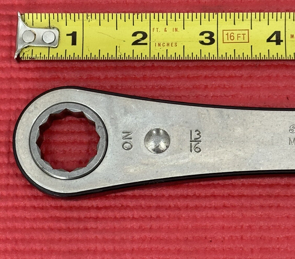 Vintage Craftsman 13/16” x 7/8” Ratcheting Box End Wrench 43685 Made in USA