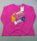 NWT Member's Mark Long Sleeve Graphic Tee Shirt Girls XL 14/16 Crewneck Pullover