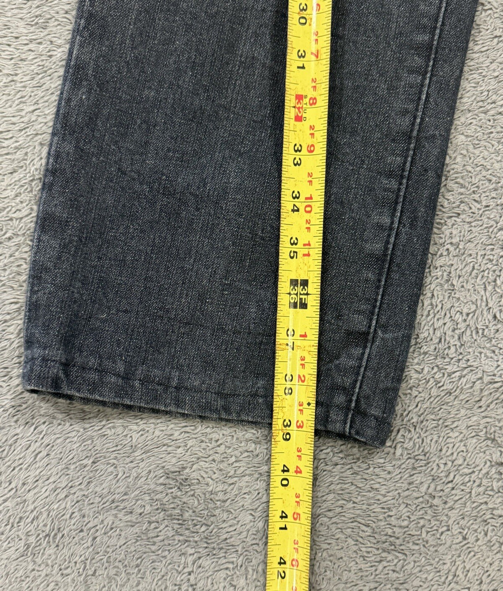 Izod Men's 5 Pocket Slim Straight Fit Blue Jeans Size 38x32 RN 110237