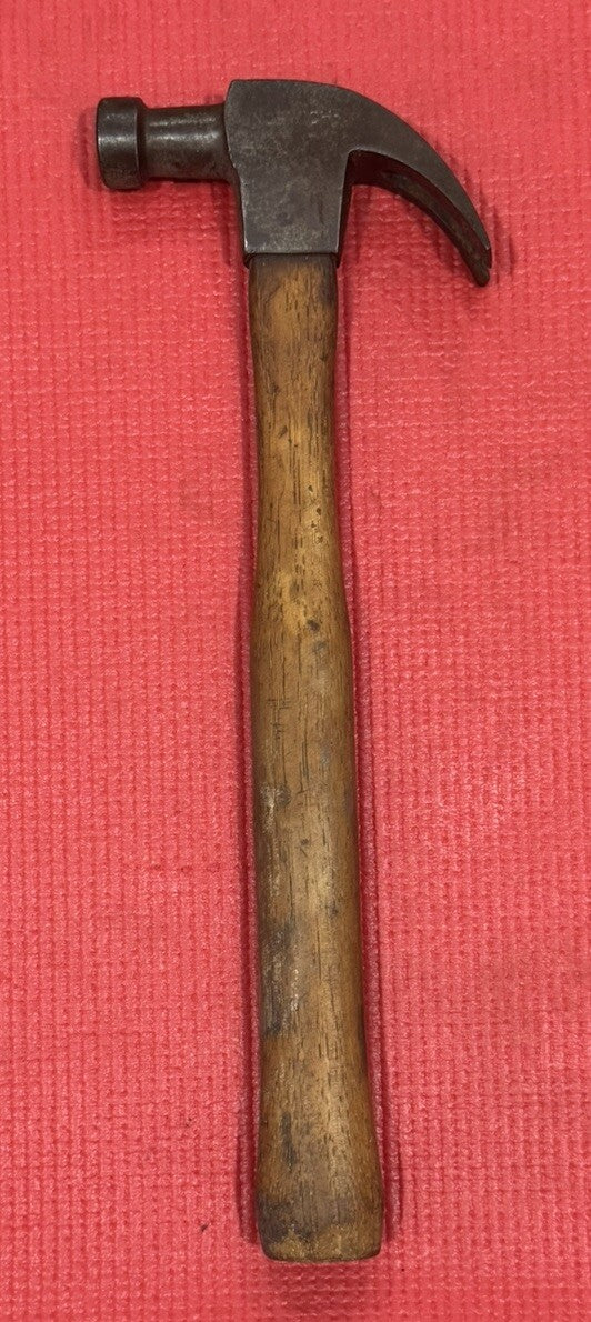 VINTAGE NORWICH 17 oz CLAW HAMMER W/Og Wood Handle- Very Rare- ONLY ONE ON EBAY!