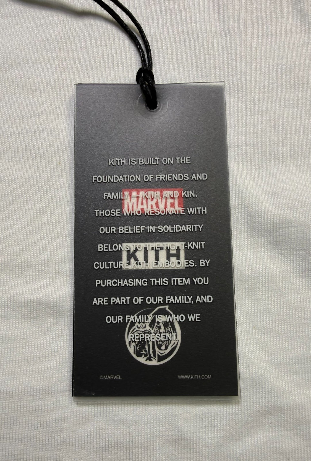 NWT Kith x Marvel Silver Surfer T-Shirt Men's Large White Short Sleeve Pullover