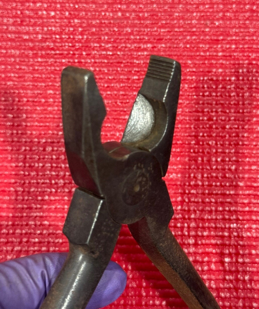 Vintage UTICA Tools Lineman's Pliers 50 8” Made In USA M1